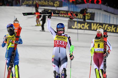 Slovak skier Vlhová wins the opening slalom in Levi