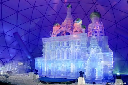 Tatra Ice Cathedral is open, inspiration taken from St Petersburg this year
