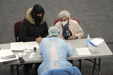 More people willing to get vaccinated. Some eligible elderly do not know how