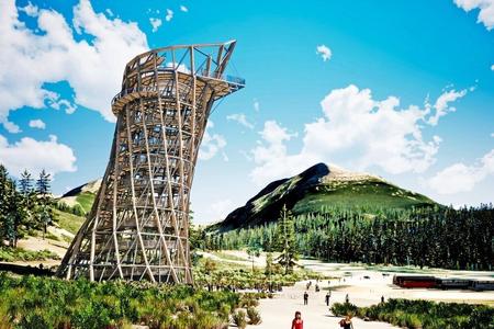 Controversial tower in Štrbské Pleso seeing some changes
