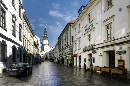 The empty streets of Bratislava
