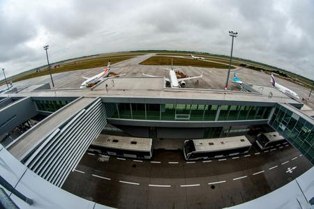 Unlike several European airports, Bratislava airport reports no long queues.