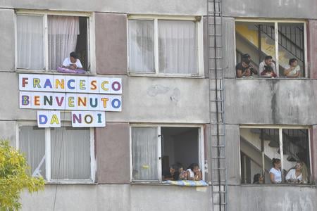 Foreign media see Pope Francis' visit to the Roma community in eastern Slovakia as adding to his message of inclusion. 
