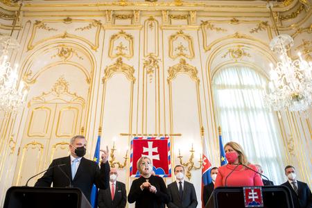 President Zuzana Čaputová met with the representatives of retail chains on February 17.