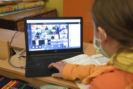 The coronavirus has spread in schools, and some classrooms have already had to switch to remote education.
