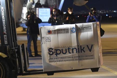 Sputnik V vaccines arrived at Košice airport on March 1, 2021