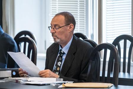 Dobroslav Trnka in court. 