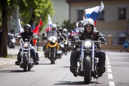 Biker gang Night Wolves