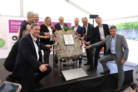 The German chemical concern Evonik is building a new plant in Slovenská Ľupča. 