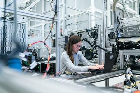 Manufacture worker, stock photo.