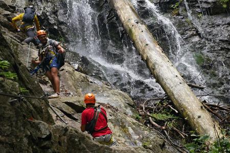 When injured or lost in the mountains, who do you call?
