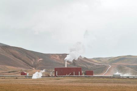 Geothermal powerplant in Iceland