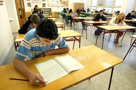 Illustrative stock photo, children in school.