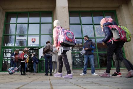 Youngest pupils returned to schools on April 12.