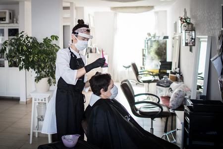 Some hairdressers are fully booked. They are planning to reopen despite lack of clarity in rules