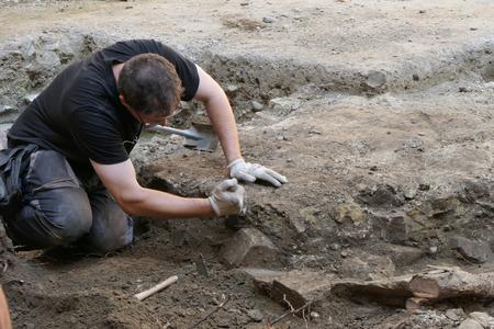 Calls for new dig as centenary of archaeological find marked