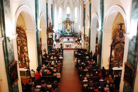 A crypt as big as three buses hides below Slovakia's longest church