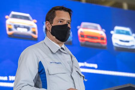 Oliver Grünberg, chairman of the board of Volkswagen Slovakia