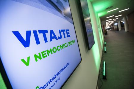 The Penta financial group opens its Bory Hospital in Bratislava on March 30, 2023.