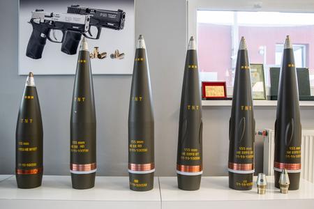 Ammunition manufactured in the Dubnica plant.