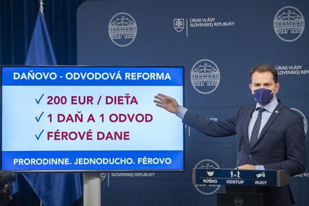 Matovič introduces tax reform
