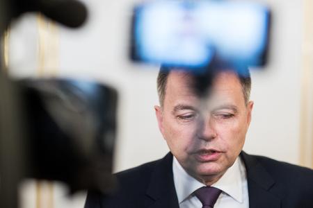 Slovakia's central bank governor Peter Kažimír was found guilty of bribery in early April 2023.