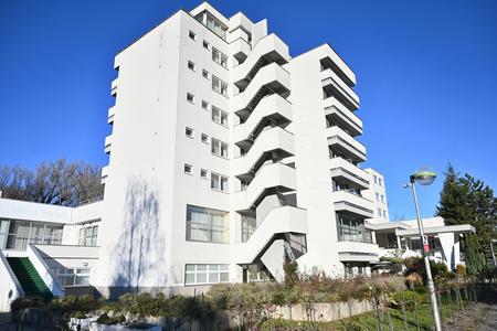 Closed hotel in Piešťany, illustrative stock photo