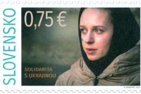 Stamp for Solidarity in Ukraine.