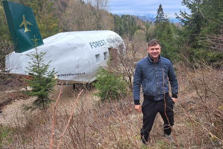 Flying high: Aeroplane mountain retreat in demand