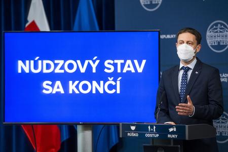 PM Eduard Heger announces the end of national emergency.