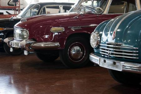 Tatra cars of Czechoslovakia are on display at Lane Motor Museum in the American city of Nashville. 