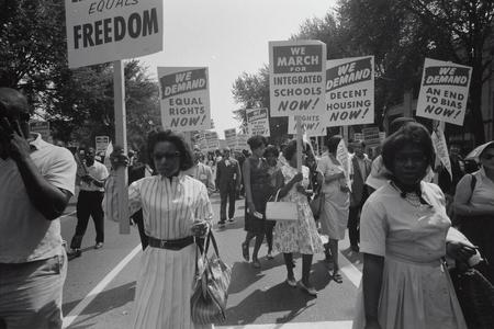 Illustrative photo, march against discrimination. 