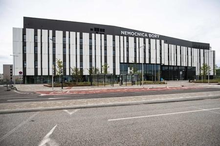 The new hospital in the Bratislava's Bory district.