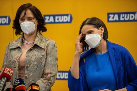 Veronika Remišová (left) and Mária Kolíková (right)