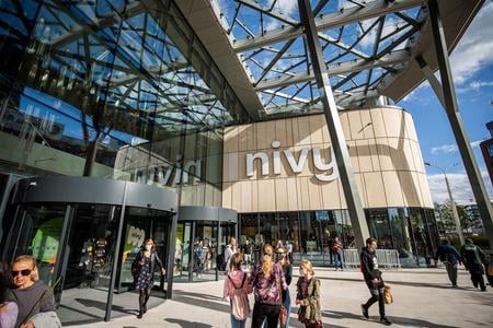 The new bus station in Bratislava opened in late September 2021.