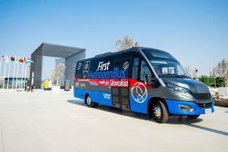 The first Slovak hydrogen bus 