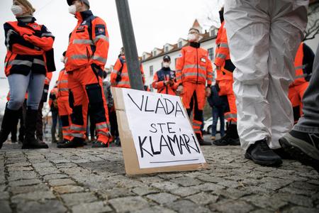 The December 14 protest in Bratislava.