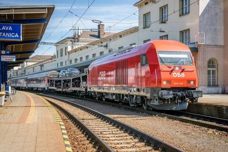 The train from Bratislava to Split.