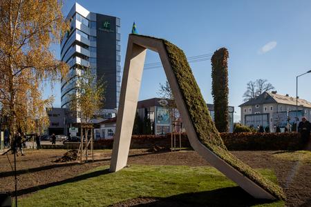 Žilina names its park after a Swedish architect