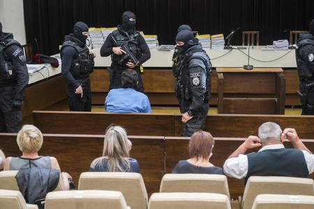 Marian Kočner in Supreme Court during the appellate proceeding in the Kuciak murder trial. 