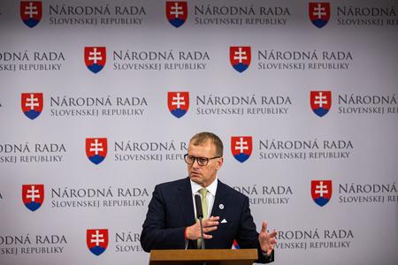 Speaker Boris Kollár (Sme Rodina) announces on June 6, 2022 the date on which the 2022 municipal and regional elections will be held.