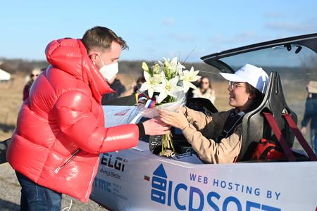 In a Slovak plane, teen pilot lands in the world record books