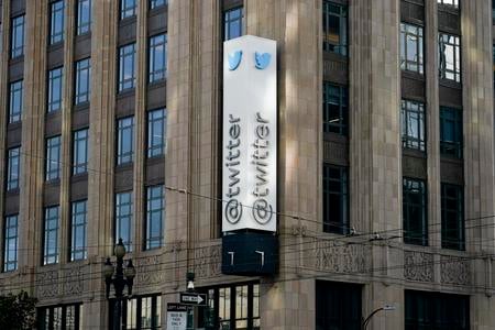 Twitter headquarters is shown in San Francisco on November 4, 2022. 