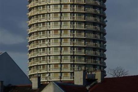 19: The unique building of the dormitory Hviezda (Star), also known as Kukurica (Corn), has dominated the area near the intersection of Jarošova, Kukučínova and Račianska for more than 40 years. This round, 26-storey building was originally built as a dormitory for a military academy. Since 2012, the building has been closed due to poor construction and technical condition.