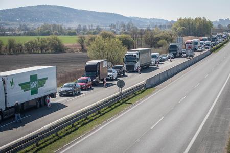Roads from Záhorie to Bratislava are congested. What are some alternative routes?