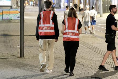 Night Watch volunteers in action.