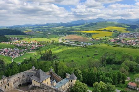 A view from Stará Ľubovňa Castle.