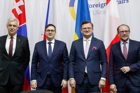 Slovak minister teams up for Ukraine visit with Czech and Austrian counterparts