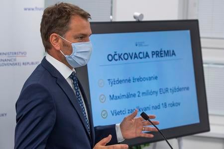 The lottery, introduced by the Finance Ministry led by Igor Matovič, should motivate people to get vaccinated against Covid.