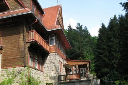 The Čatlošova vila building has been abandoned for a long time.